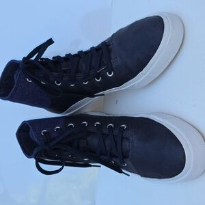 546. Converse All Star Quantum Felt Hi - Navy/White - Men’s 10